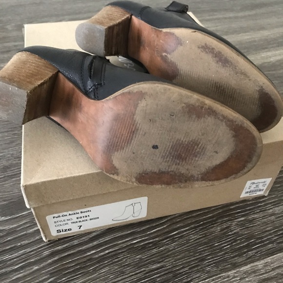 Madewell black bootie - Picture 4 of 6